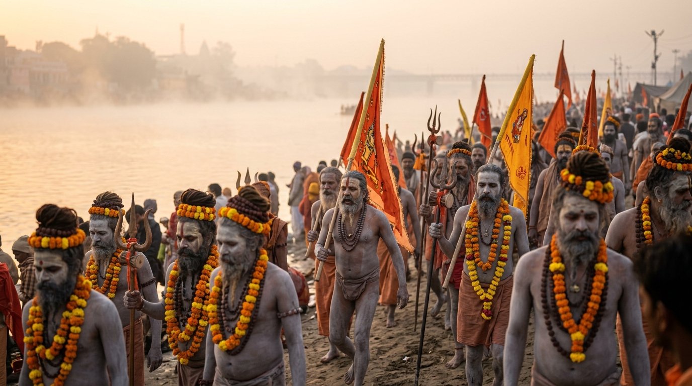 Juna Akhada Naga Shivir Encampment