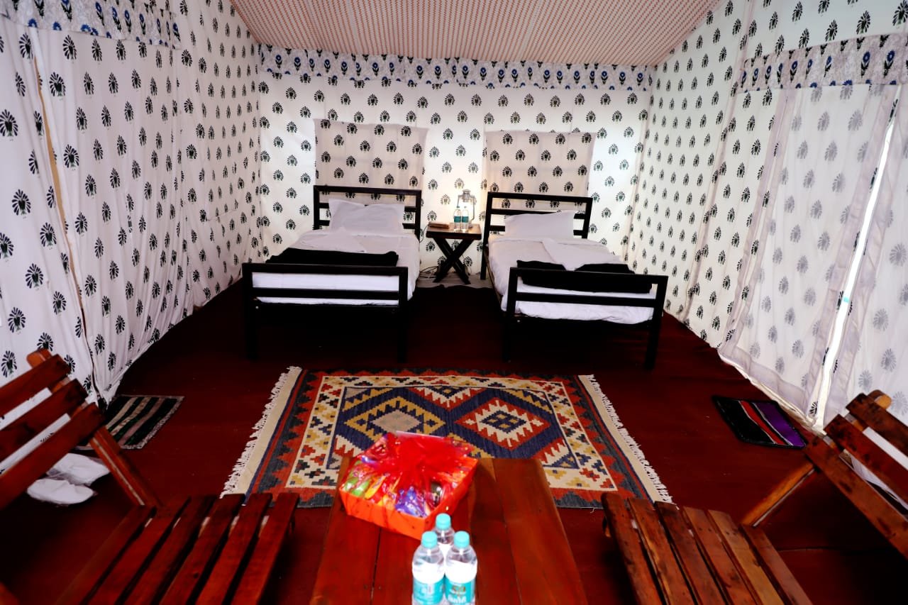 Kumbh Mela Luxury Swiss Cottage Camp